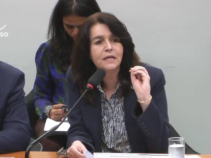 Superintendente de relações do trabalho da CNI, Sylvia Lorena Teixeira de Sousa. - Reprodução/YouTube