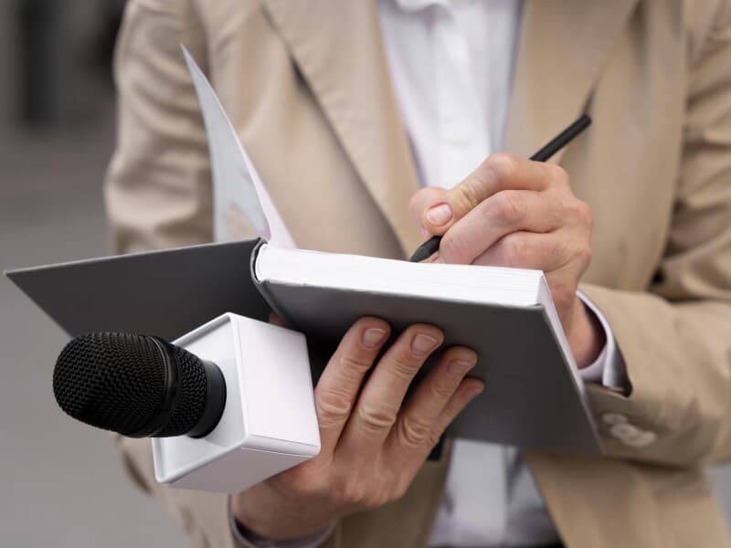 Proposta prevê iniciativas para proteção de jornalistas. - Freepik