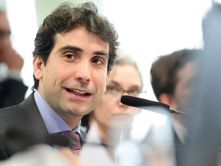 Gabriel Galípolo é ouvido como convidado pela CPI. - Saulo Cruz/Agência Senado