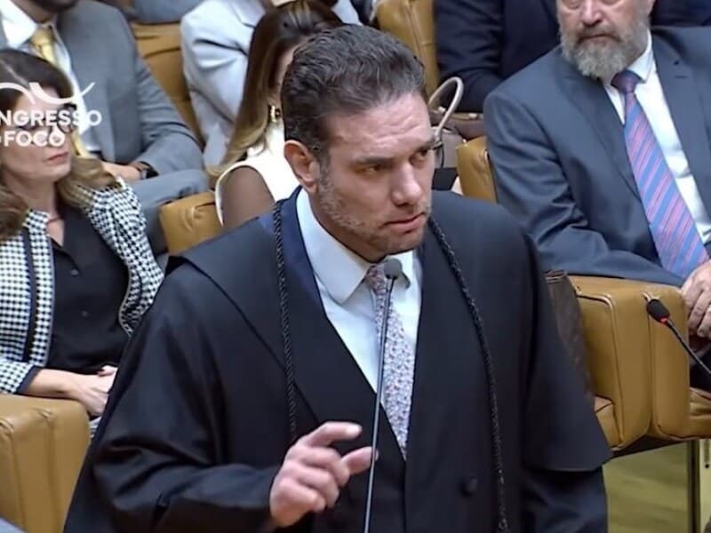 Ao defender eleição direta, representante do PSD citou cidade fictícia como metáfora para o Rio de Janeiro. - TV Justiça/Reprodução