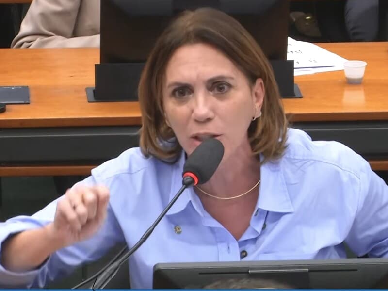 Deputada chamou eleição de Erika Hilton de "desserviço". - Reprodução/YouTube