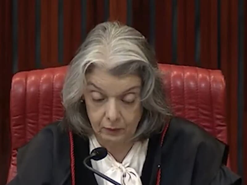 Cármen Lúcia assumiu a Corte em agosto de 2024. - Reprodução/YouTube