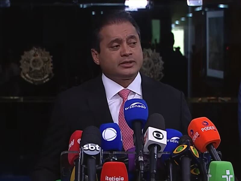 Senador é relator da mensagem de indicação na CCJ. - Reprodução/YouTube