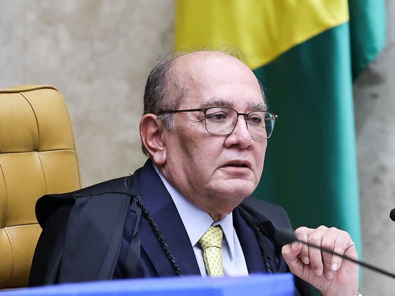 Gilmar Mendes foi um dos ministros que o relator da CPI pediu indiciamento. - Antonio Augusto/STF