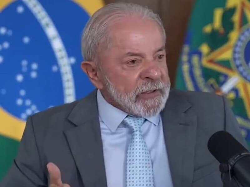 Presidente Lula defende convocação de Neymar para a Seleção, desde que demonstre preparo físico para a Copa do Mundo. - Reprodução