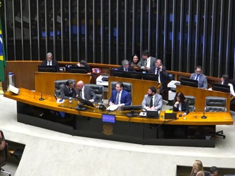 Plenário da Câmara escolhe nome para sucessão do ministro Aroldo Cedraz - TV Câmara/Reprodução