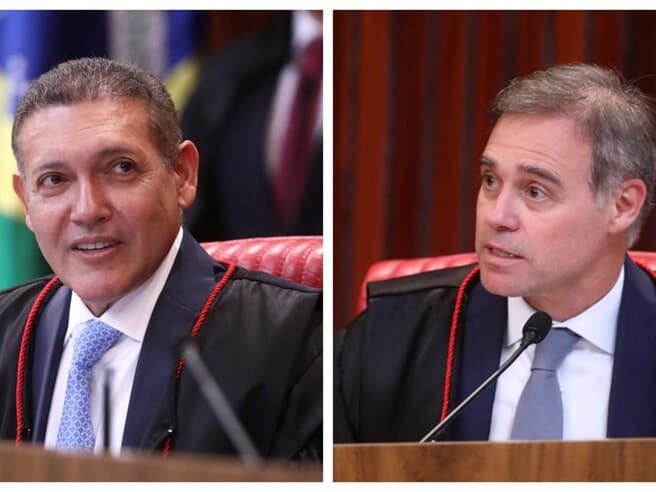 Indicados por Bolsonaro, Nunes Marques e André Mendonça têm perfil diferente da maioria dos colegas do Supremo. - Luiz Roberto/Agência TSE
