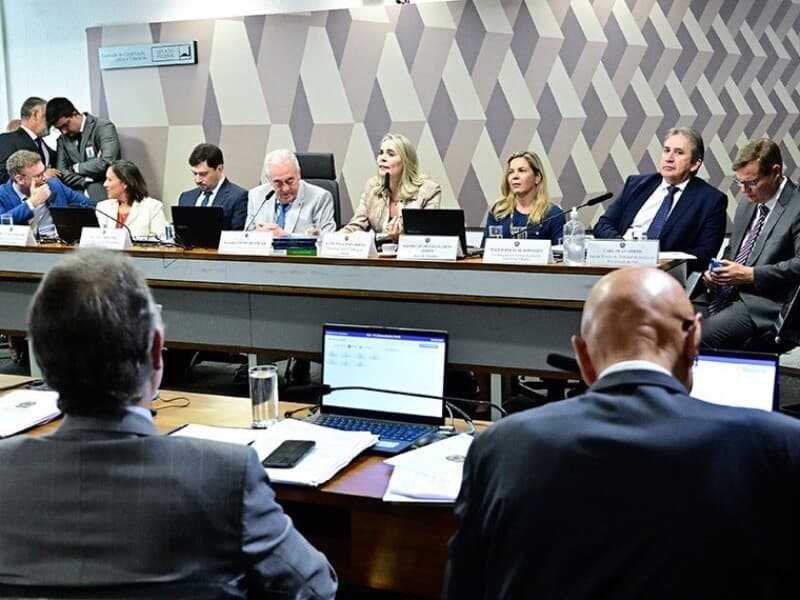 Indicados ao CNJ e ao CNMP participam de sabatina na Comissão de Constituição e Justiça do Senado, etapa obrigatória antes da votação final em plenário. - Geraldo Magela/Agência Senado