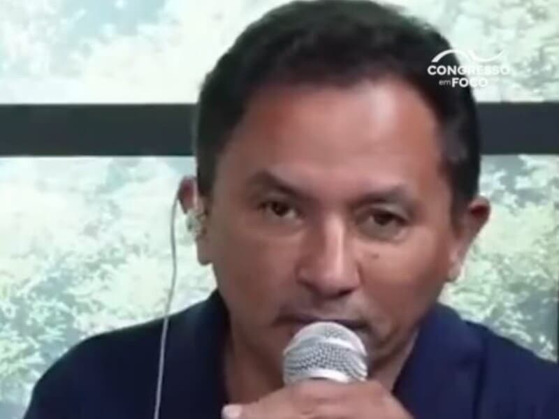 Filiado ao Avante, pré-candidato autor de "caneta azul" evitou demonstração de posicionamento político. - Reprodução