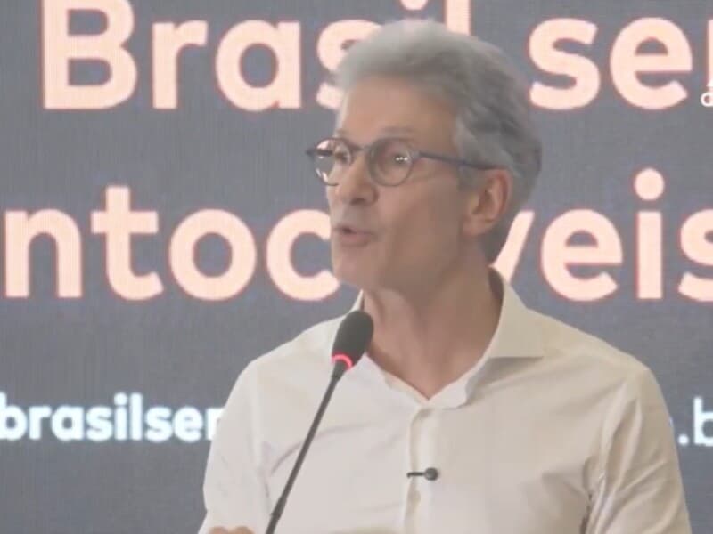 "Brasil sem intocáveis": Zema propõe plano que limita atuação do STF. - Reprodução/YouTube