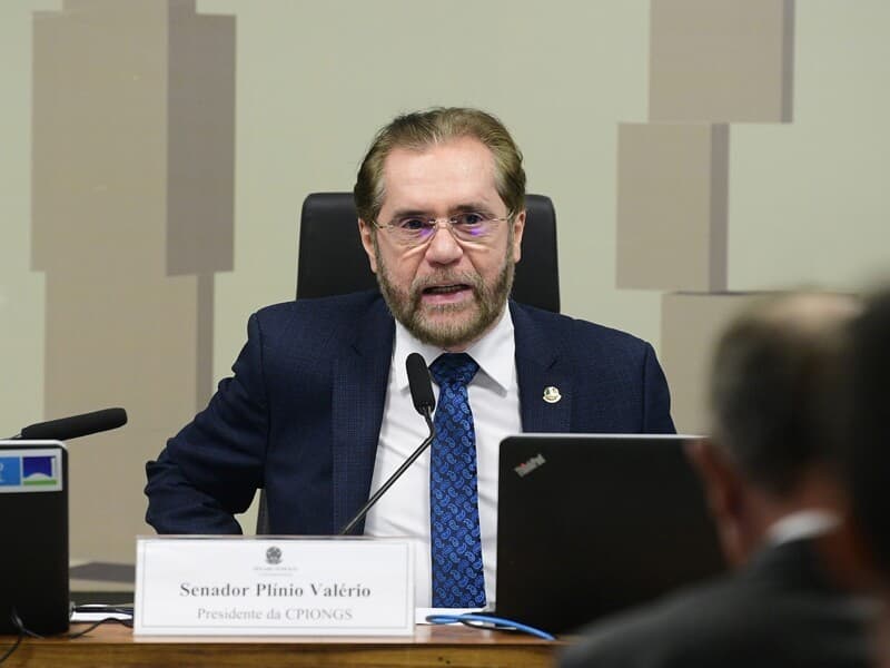 Relator, Plínio Valério recuou para tentar destravar votação no Senado. - Pedro França/Agência Senado