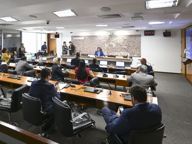 Requerimento foi apresentado em resposta à prisão de Alexandre Ramagem pelo ICE; ex-deputado foi solto dias depois. - Edilson Rodrigues/Agência Senado