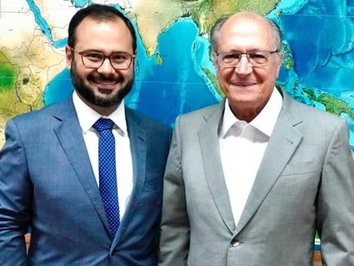 Paulo Henrique e Geraldo Alckmin. - Ascom/VPR