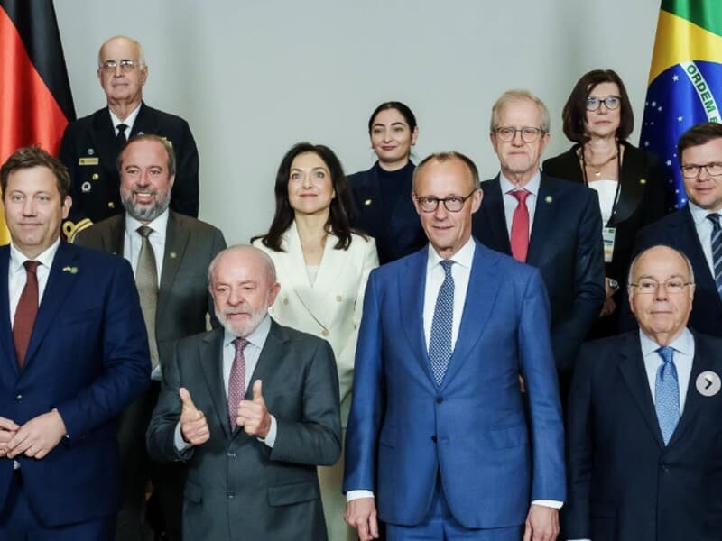 Publicação do ministério alemão na rede social Instagram. - Reprodução/Instagram | Bundesregiung/Jesco Denzel