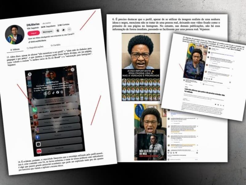 Federação Brasil da Esperança pede a suspensão do perfil "Dona Maria" das redes sociais. - Reprodução/Site do PT