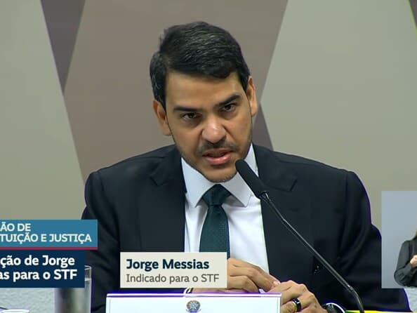 Jorge Messias é advogado-geral da União e acumula outras passagens pelo Executivo. - Reprodução/Youtube