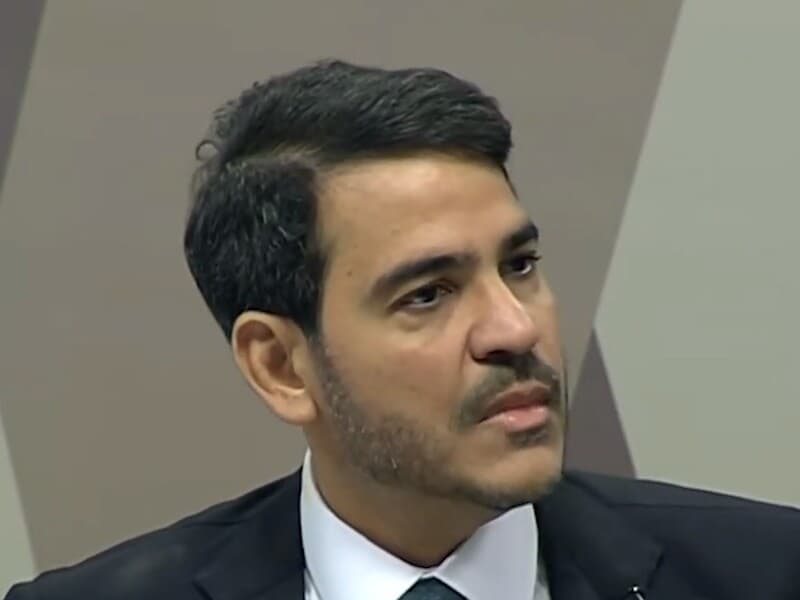 Jorge Messias é sabatinado para vaga no STF. - Reprodução/YouTube