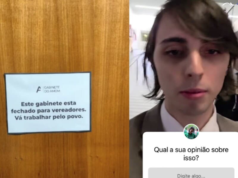 Deputado volta a criticar vereadores. - Reprodução/Instagram