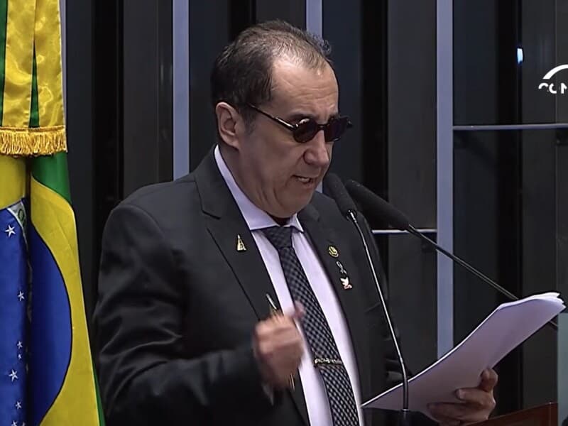 Kajuru defende reforma no Judiciário. - Reprodução/YouTube