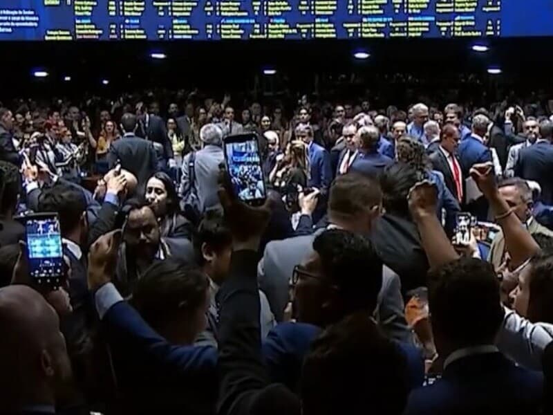 Indicação de Messias contou com mobilização intensa da oposição a favor de sua rejeição. - TV Senado/Reprodução