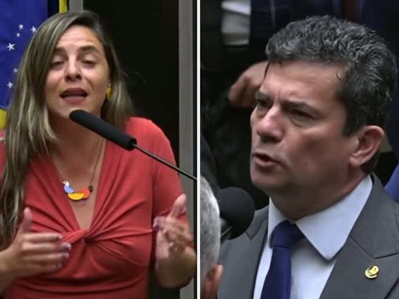 Melchionna acusou o parlamentar de se apresentar como "paladino da moral". - Reprodução/YouTube