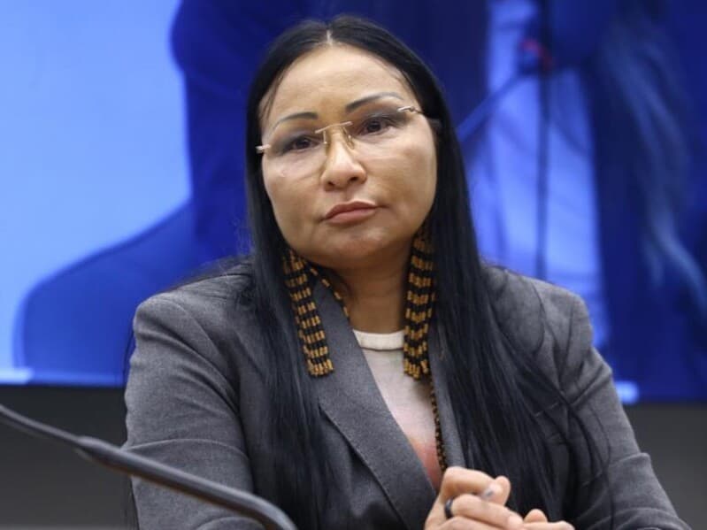 O TSE manteve a decisão do TRE-AP pela cassação Silvia Waiãpi por uso de verba do fundo eleitoral para realizar harmonização facial. - Vinicius Loures/Câmara dos Deputados