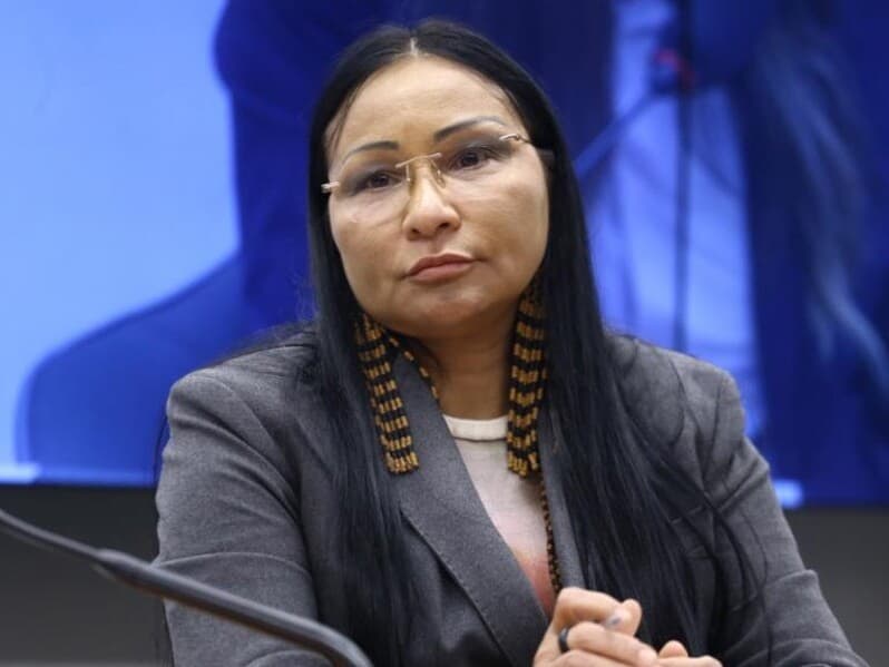 O TSE manteve a decisão do TRE-AP pela cassação Silvia Waiãpi por uso de verba do fundo eleitoral para realizar harmonização facial. - Vinicius Loures/Câmara dos Deputados