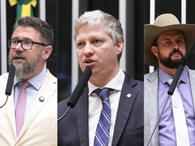 Conselho de Ética aprova suspensão de Pollon, van Hattem e Zé Trovão. - Kayo Magalhães / Bruno Spada / Câmara dos Deputados