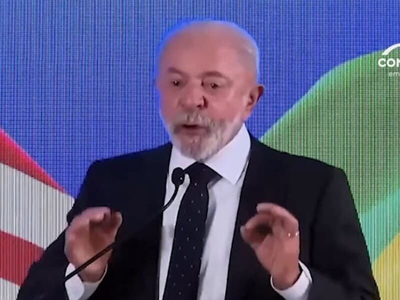Encontro entre presidentes do Brasil e Estados Unidos tratou de temas como comércio, segurança pública e mineração de terras raras. - TV Brasil/Reprodução