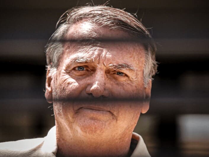 Bolsonaro foi condenado a 27 anos de prisão pelo STF. - Scarlett Rocha/AGIF/Folhapress