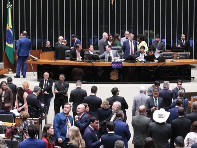 Plenário da Câmara em dia de votação. - Bruno Spada/Agência Câmara