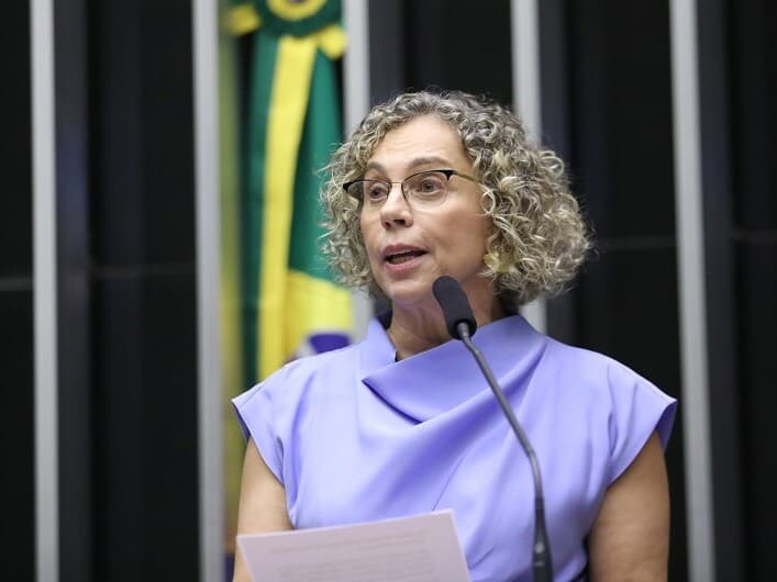 Proposta apresentada por Ana Paula Lima prevê remoção rápida de vídeos de violência contra animais nas redes sociais. - Zeca Ribeiro/ Câmara dos Deputados