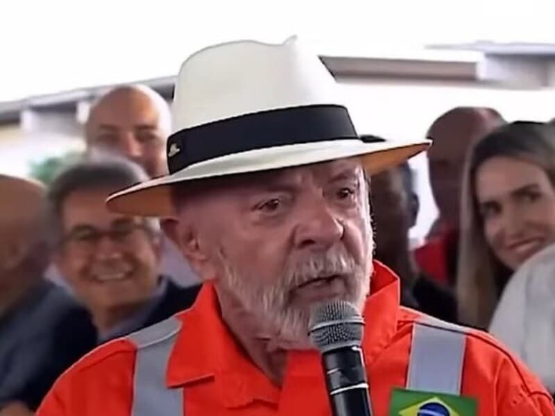 Presidente Lula afirmou que a Polícia Federal é responsável por apurar o conteúdo de mensagem do pré-candidato rival ao dono do Master. - TV Brasil/Reprodução Presidente Lula afirmou que a Polícia Federal é responsável por apurar o conteúdo de mensagem do pré-candidato rival ao dono do Master. - TV Brasil/Reprodução