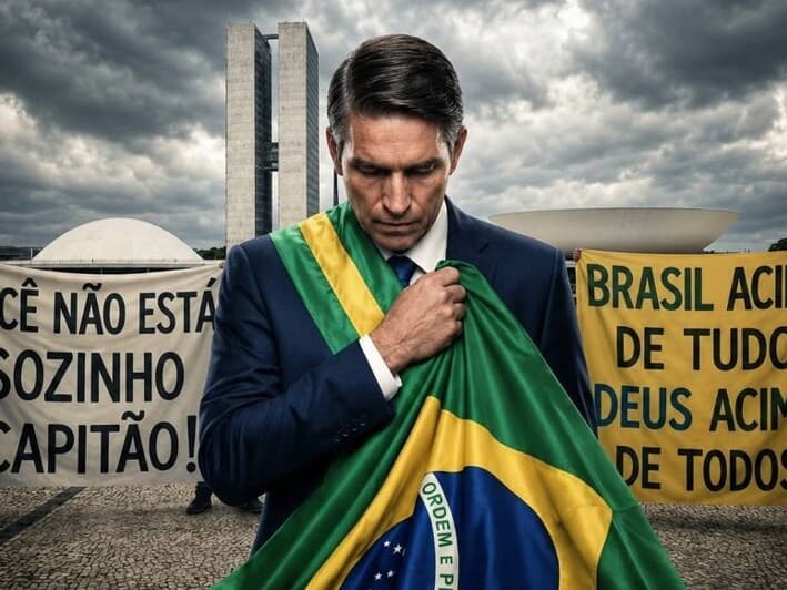 Imagem de divulgação do filme Dark Horse. - Reprodução