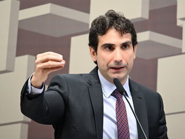 Maior autonomia financeira dará ao BC condições de melhorar a fiscalização do sistema financeiro, segundo Galípolo. - Edilson Rodrigues/Agência Senado