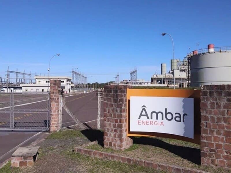 A empresa Âmbar Energia foi uma das principais responsáveis pelo resultado positivo do grupo. - Divulgação/Âmbar Energia