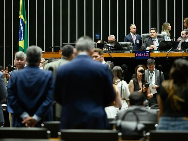 Sessão do Congresso desta quinta-feira, em que foram derrubados vetos que favorecem repasses a municípios em ano eleitoral. - Andressa Anholete/Agência Senado