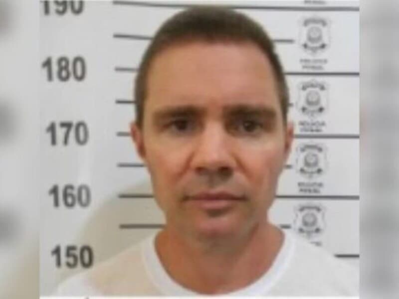 Daniel Vorcaro declamou das condições da antiga cela, alegando falta de janela e chuveiro. - SAP-SP/EFE Daniel Vorcaro declamou das condições da antiga cela, alegando falta de janela e chuveiro. - SAP-SP/EFE