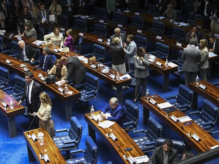 Plenário do Senado: semana promete votações de interesse social. - Jonas Pereira/Agência Senado