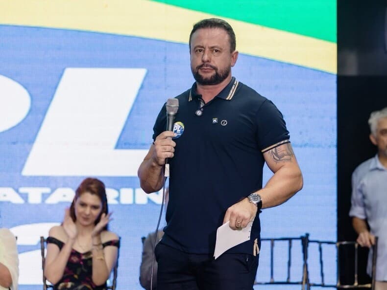 Figura influente da direita catarinense, Popeye organizava atos e manifestações ligados ao bolsonarismo em SC. - Reprodução/ Facebook