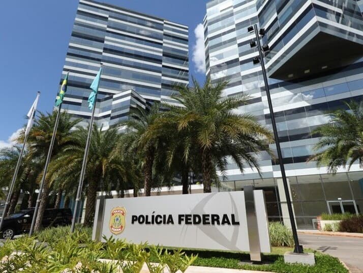Fachada da sede da Polícia Federal em Brasília. - Ascom/Polícia Federal