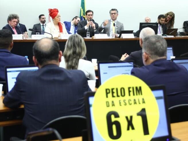 Comissão especial que analisa a PEC que acaba com a escala 6x1 na Câmara. - Vinicius Loures/Agência Câmara