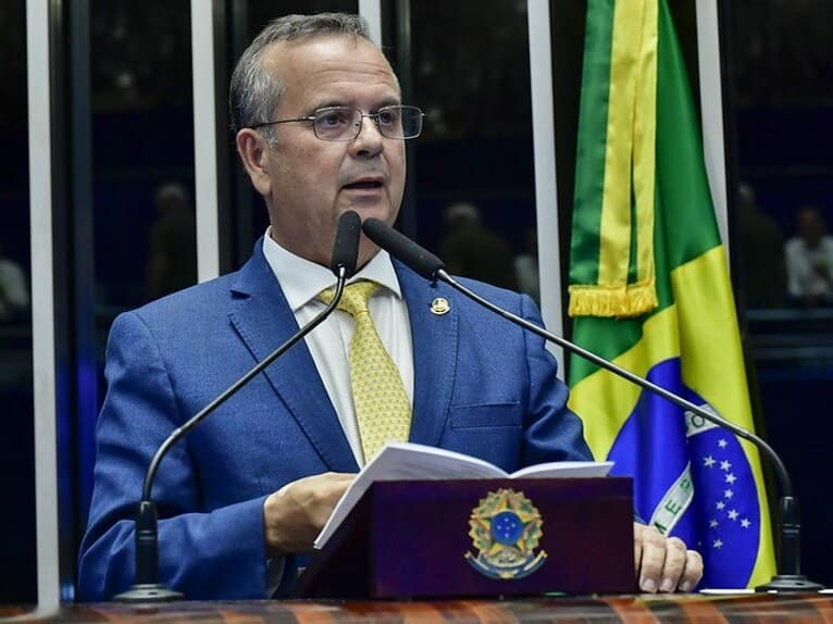 Líder da oposição no Senado, Rogério Marinho encabeça a autoria da PEC alternativa ao fim da escala 6x1. - Waldemir Barreto/Agência Senado