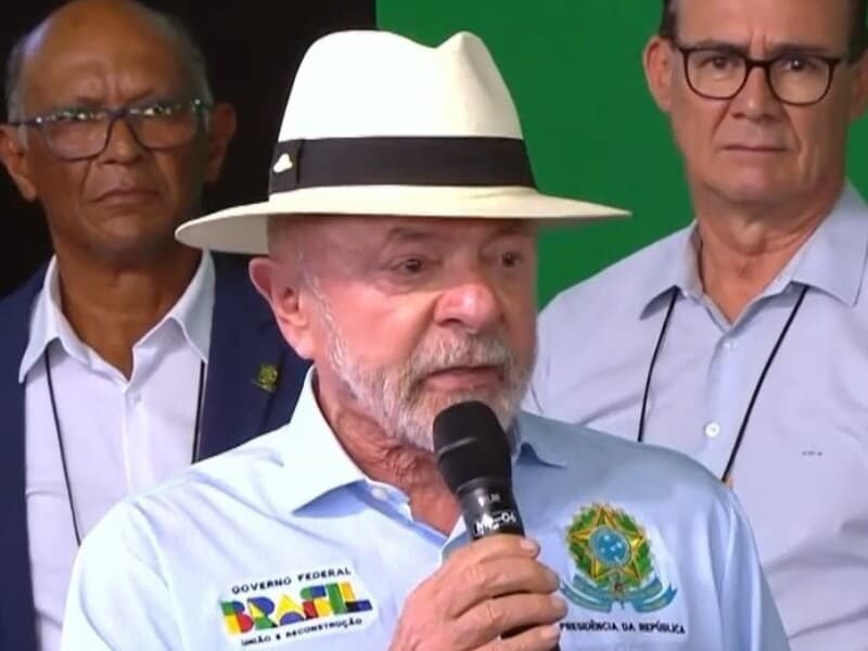Chefe do Executivo repudiou hostilidade de apoiadores à participação de Laércio Oliveira em cerimônia da Petrobras.  - TV Brasil/Reprodução
