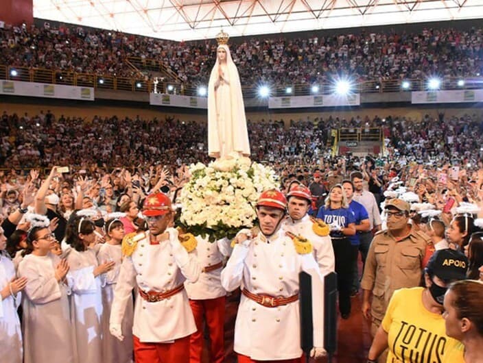 Celebração mariana realizada em Goiânia, o Totus Tuus se consolidou como um dos maiores eventos católicos do país. - Arquivo Arquidiocese de Goiânia