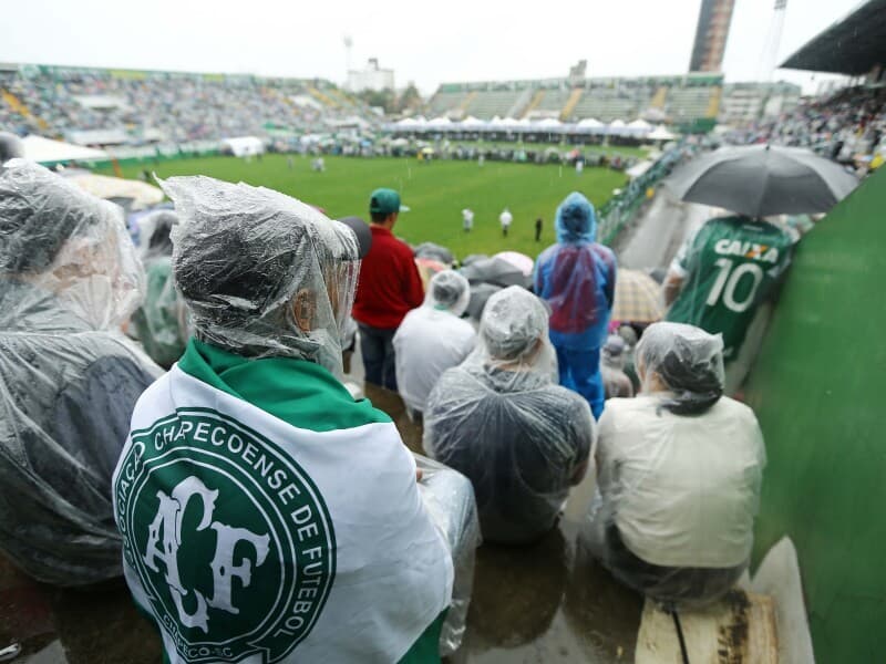 Acidente matou 71 das 77 pessoas presentes no voo. - DiaEsportivo/Folhapress