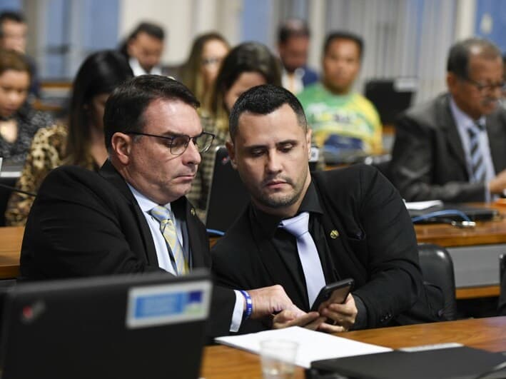 Cleitinho é tratado por aliados de Flávio Bolsonaro como principal aposta para a disputa do governo mineiro em 2026. - Roque de Sá/Agência Senado