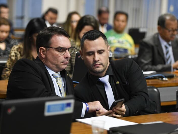 Cleitinho é tratado por aliados de Flávio Bolsonaro como principal aposta para a disputa do governo mineiro em 2026. - Roque de Sá/Agência Senado