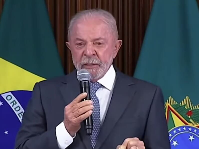 Lula na reunião ministerial de 3 de junho de 2026. - Reprodução/Youtube