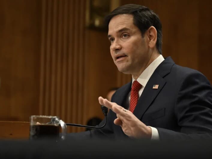 O secretário de Estado dos EUA, Marco Rubio, foi o responsável por formalizar a designação das facções como organizações terroristas estrangeiras. - Andrew Caballero-Reynolds/AFP